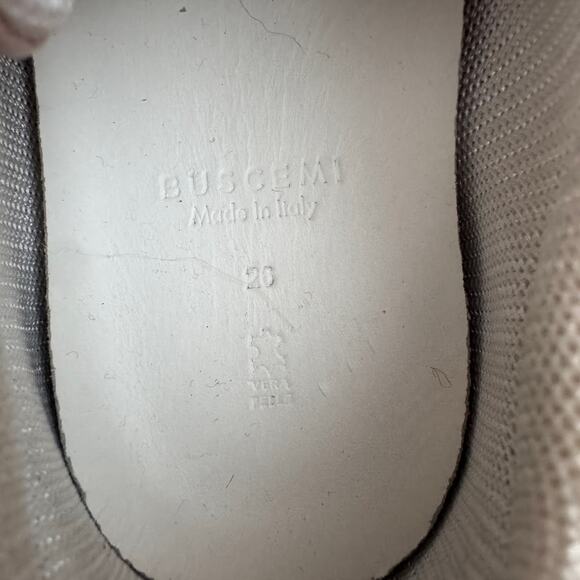 Buscemi Ventura Rosa Pink Toddler Girl Lace Up Sneakers Size EU 26 US 9.5 - Picture 7 of 9